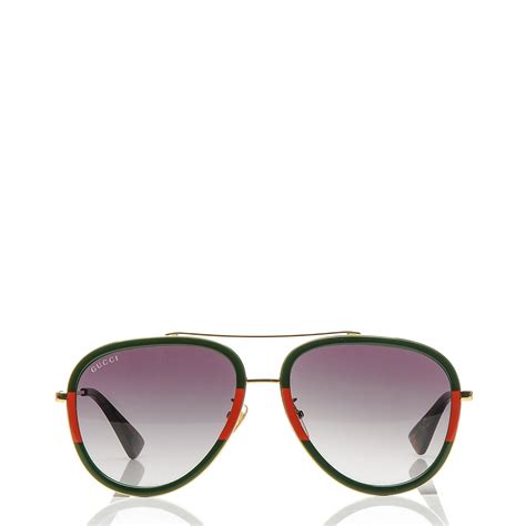 green and red gucci sunglasses.